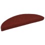 Alfombrilla autoadhesiva escalera 30 uds rojo 56x17x3 cm de , Alfombrillas para escalones - Ref: Foro24-3365683, Precio: 73,2...