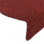 Alfombrilla autoadhesiva escalera 30 uds rojo 56x17x3 cm de , Alfombrillas para escalones - Ref: Foro24-3365683, Precio: 73,2...