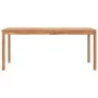 Mesa de comedor de jardín madera maciza de teca 180x90x77 cm de vidaXL, Mesas de jardín - Ref: Foro24-315621, Precio: 278,40 ...
