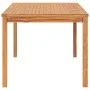 Mesa de comedor de jardín madera maciza de teca 180x90x77 cm de vidaXL, Mesas de jardín - Ref: Foro24-315621, Precio: 278,40 ...