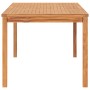 Mesa de comedor de jardín madera maciza de teca 180x90x77 cm de vidaXL, Mesas de jardín - Ref: Foro24-315621, Precio: 296,89 ...
