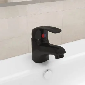 Grifo mezclador de lavabo negro 13x10 cm de vidaXL, Grifos - Ref: Foro24-149080, Precio: 26,22 €, Descuento: %