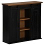 Armario colgante HALDEN 2 puerta correderas 75x22,5x70 cm negro de , Armarios de cocina - Ref: Foro24-4018444, Precio: 133,54...