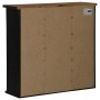 Armario colgante HALDEN 2 puerta correderas 75x22,5x70 cm negro de , Armarios de cocina - Ref: Foro24-4018444, Precio: 133,54...