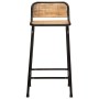 Taburetes de barra 2 uds 46x35,5x80 cm madera maciza de mango de , Taburetes de cocina - Ref: Foro24-4013530, Precio: 120,33 ...