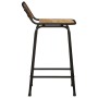 Taburetes de barra 2 uds 46x35,5x80 cm madera maciza de mango de , Taburetes de cocina - Ref: Foro24-4013530, Precio: 120,33 ...