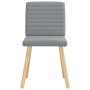 Sillas de comedor 4 unidades tela gris claro de , Sillas de comedor - Ref: Foro24-3315274, Precio: 200,81 €, Descuento: %