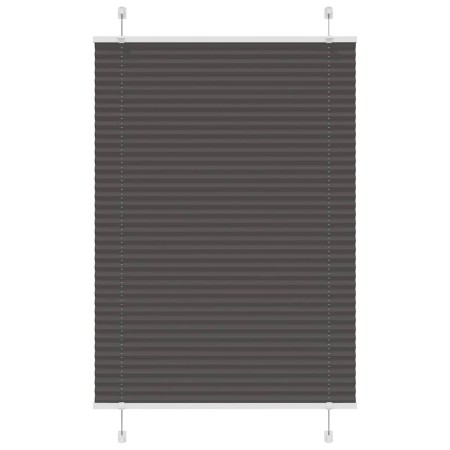 Estor Plisado negro 100x100 cm Tela Ancho 99,4 cm Poliéster de , Persianas y estores - Ref: Foro24-4015126, Precio: 21,39 €, ...