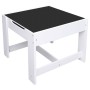 Mesa infantil con 2 sillas MDF blanco de vidaXL, muebles para bebés y niños pequeños - Ref: Foro24-80283, Precio: 104,40 €, D...
