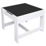 Mesa infantil con 2 sillas MDF blanco de vidaXL, muebles para bebés y niños pequeños - Ref: Foro24-80283, Precio: 111,72 €, D...