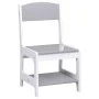 Mesa infantil con 2 sillas MDF blanco de vidaXL, muebles para bebés y niños pequeños - Ref: Foro24-80283, Precio: 111,72 €, D...