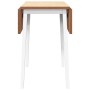 Mesa de comedor de madera maciza de caucho blanco de , Mesas de cocina y de comedor - Ref: Foro24-4102532, Precio: 131,48 €, ...