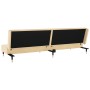 Sofá cama de 2 plazas terciopelo color crema de , Sofás - Ref: Foro24-375883, Precio: 245,90 €, Descuento: %