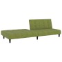 Sofá cama de 2 plazas terciopelo verde claro de , Sofás - Ref: Foro24-375766, Precio: 239,83 €, Descuento: %