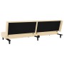 Sofá cama de 2 plazas terciopelo color crema de , Sofás - Ref: Foro24-375772, Precio: 239,27 €, Descuento: %