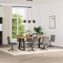 Sillas de comedor 6 unidades cuero sintético gris de , Sillas de comedor - Ref: Foro24-3315710, Precio: 373,61 €, Descuento: %