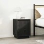 Mesillas de noche con luces LED 2 uds negro 38x34x50 cm de , Mesitas de noche - Ref: Foro24-861268, Precio: 83,20 €, Descuent...