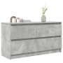 Mueble de TV madera de ingeniería gris hormigón 100x35x54 cm de , Muebles TV - Ref: Foro24-861808, Precio: 82,27 €, Descuento: %