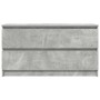 Mueble de TV madera de ingeniería gris hormigón 100x35x54 cm de , Muebles TV - Ref: Foro24-861808, Precio: 82,27 €, Descuento: %