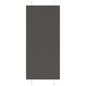 Estor Plisado negro 90x200 cm Tela Ancho 89,4 cm Poliéster de , Persianas y estores - Ref: Foro24-4015158, Precio: 25,45 €, D...