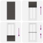 Estor Plisado negro 90x200 cm Tela Ancho 89,4 cm Poliéster de , Persianas y estores - Ref: Foro24-4015158, Precio: 25,45 €, D...