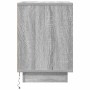 Mesillas de noche con luces LED 2 uds gris sonoma 38x34x50 cm de , Mesitas de noche - Ref: Foro24-861294, Precio: 97,61 €, De...