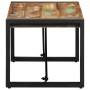 Mesa de centro multicolor 80x40x35 cm madera maciza reciclada de , Mesas de centro - Ref: Foro24-4016677, Precio: 80,15 €, De...