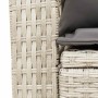 Silla mecedora de jardín con cojines ratán sintético gris claro de , Sillas de jardín - Ref: Foro24-4104198, Precio: 126,60 €...