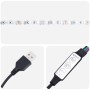 Mesilla de noche con luces LED roble ahumado 38x34x65 cm de , Mesitas de noche - Ref: Foro24-861305, Precio: 72,09 €, Descuen...