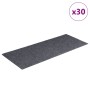Alfombrillas escaleras autoadhesivas 30uds gris claro 60x25 cm de , Alfombrillas para escalones - Ref: Foro24-3365706, Precio...