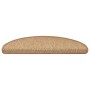 Alfombra autoadhesiva escalera sisal 30 uds 65x21x4 cm sisal de , Alfombrillas para escalones - Ref: Foro24-3365877, Precio: ...