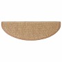 Alfombra autoadhesiva escalera sisal 30 uds 65x21x4 cm sisal de , Alfombrillas para escalones - Ref: Foro24-3365877, Precio: ...