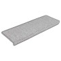 Alfombra autoadhesiva escalera sisal 30 uds 65x21x4 cm Platina de , Alfombrillas para escalones - Ref: Foro24-3365882, Precio...