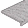 Alfombra autoadhesiva escalera sisal 30 uds 65x21x4 cm Platina de , Alfombrillas para escalones - Ref: Foro24-3365882, Precio...