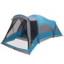 Tienda de campaña familiar túnel 8 personas impermeable azul de , Tiendas de campaña - Ref: Foro24-4009553, Precio: 232,05 €,...