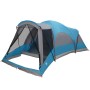 Tienda de campaña familiar túnel 8 personas impermeable azul de , Tiendas de campaña - Ref: Foro24-4009553, Precio: 232,05 €,...