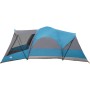 Tienda de campaña familiar túnel 8 personas impermeable azul de , Tiendas de campaña - Ref: Foro24-4009553, Precio: 232,05 €,...