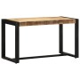 Banco 80x35x45 cm madera maciza de mango rugoso de , Bancos para recibidores y almacenamiento - Ref: Foro24-4015979, Precio: ...