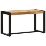 Banco 80x35x45 cm madera maciza de mango rugoso de , Bancos para recibidores y almacenamiento - Ref: Foro24-4015979, Precio: ...
