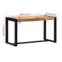 Banco 80x35x45 cm madera maciza de mango rugoso de , Bancos para recibidores y almacenamiento - Ref: Foro24-4015979, Precio: ...