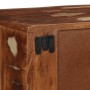 Mueble de TV de pared madera maciza reciclada 100x32x25 cm de , Almacenamiento para CD y DVD - Ref: Foro24-4104526, Precio: 1...