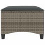 Taburetes de jardín con cojines 2 uds gris 55x55x36 cm de , Otomanas de exterior - Ref: Foro24-4108248, Precio: 107,22 €, Des...