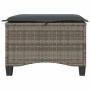 Taburetes de jardín con cojines 2 uds gris 55x55x36 cm de , Otomanas de exterior - Ref: Foro24-4108248, Precio: 107,22 €, Des...