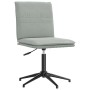 Sillas de comedor giratorias 6 uds terciopelo gris claro de , Sillas de comedor - Ref: Foro24-3315697, Precio: 337,51 €, Desc...