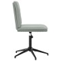 Sillas de comedor giratorias 6 uds terciopelo gris claro de , Sillas de comedor - Ref: Foro24-3315697, Precio: 337,51 €, Desc...