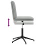 Sillas de comedor giratorias 6 uds terciopelo gris claro de , Sillas de comedor - Ref: Foro24-3315697, Precio: 337,51 €, Desc...