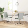 Sillas de comedor 2 unidades terciopelo gris claro de , Sillas de comedor - Ref: Foro24-3315367, Precio: 116,08 €, Descuento: %