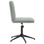 Sillas de comedor 2 unidades terciopelo gris claro de , Sillas de comedor - Ref: Foro24-3315367, Precio: 116,08 €, Descuento: %