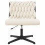 Silla de oficina giratoria tejido imitación lana rizada crema de , Sillas - Ref: Foro24-4105396, Precio: 93,09 €, Descuento: %