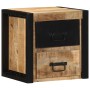 Mesita de noche madera maciza de mango 40x35x40 cm de , Mesitas de noche - Ref: Foro24-4015953, Precio: 90,97 €, Descuento: %